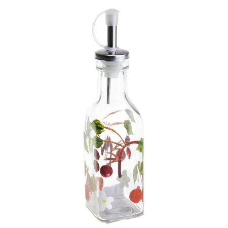 Glass bottle for sauces and oil "Cherry Garden", 200 ml, 5 × 20 cm-2