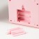 Piggy bank Plastic "SELE. BARA" code castle, sound AA pink 13x12x19 cm