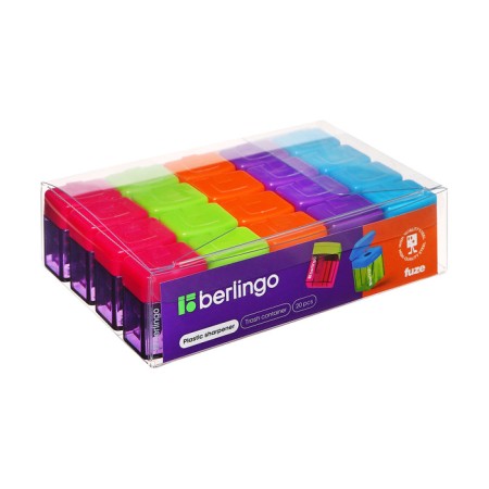 Zapochilok 1 hole with the Berlingo "Fuze" container, plastic, mix-3