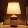 Hannah table lamp E14 40W Beige copper 20x20x33cm