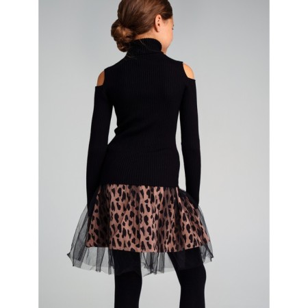 Turtleneck for a girl, height 128 cm-3