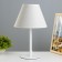 Desktop lamp Oliver 1x15W E27 white 25x25x40cm Risalux