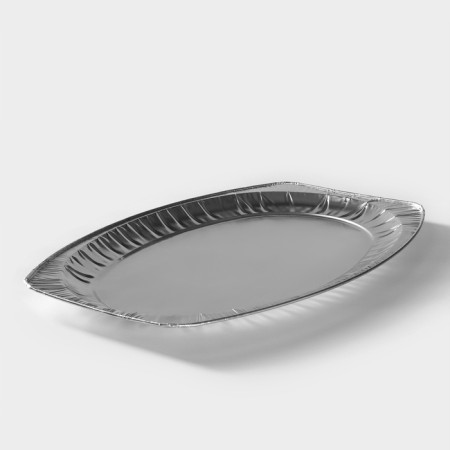Serving trading for baking shares, aluminum, 55 × 36 × 3 cm, 10 pcs/un-2