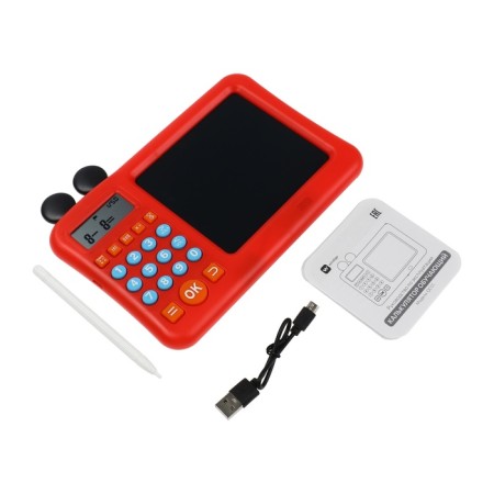 Interactive Calculator Children's Windigo, to study the score + graphic tablet, red-9