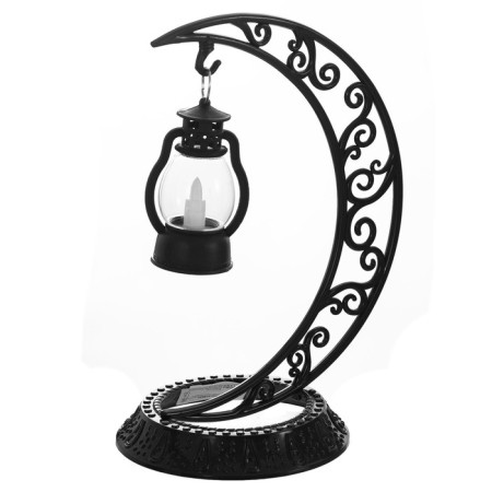 Nightlight "night lamp" LED from batteries 3XAG10 black 12x19x25 cm-7