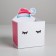 Box for mini-boots "Happy New Year", eyes, 12 x 16.5 x 10 cm, New Year
