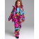Winter set for the girl PlayTode: jacket and semi -combineson, height 122 cm
