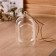 Florarium "cylinder" with a rope, D-5x6 cm 8x12 cm