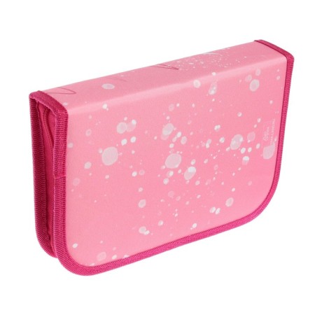 Penal 1 section 140 x 210 x 40 mm, folding pocket and cosmetic bag, fabric, calligrata topontent "Poins"-2