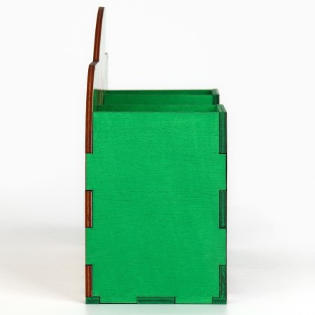 Organizer for the Office "Children" Green Bad, 19 x 7 x 14 cm-3