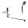 Accoona A7050 bath mixer, single -leaf, brass, chrome
