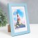 Photo frame Plastic "Watercolor" 10x15 cm, blue