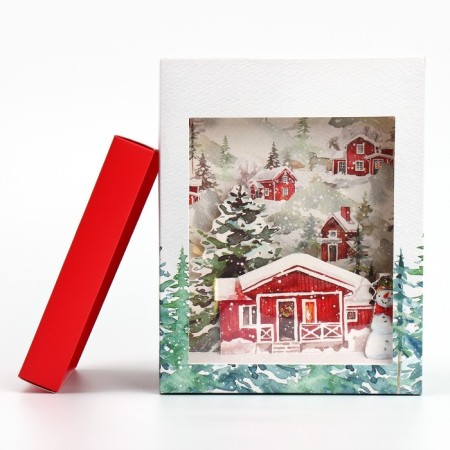 Folding box with 3D effect of "Fairytale moments", 18 x 14 x 23 cm, New Year-6