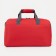 Sports bag with lightning, 2 outer pockets, red color