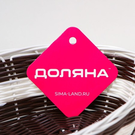 A basket for fruits and bread of the deed “oval. Choco ", 26 × 14 × 6 cm-6