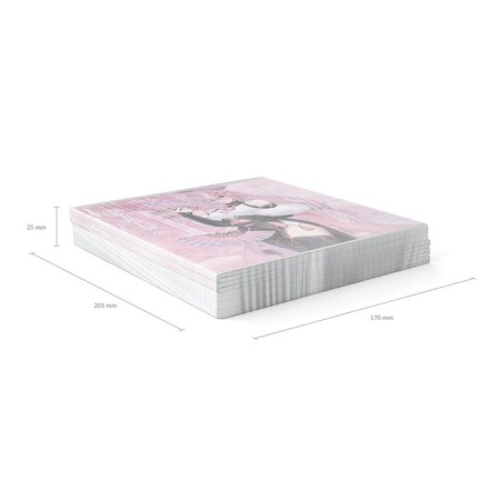 Subject notebook, 48 sheets, cell, geometry, erichkrause "manga", cardboard cover of twin-lax, unit offset white 100%, information block-9
