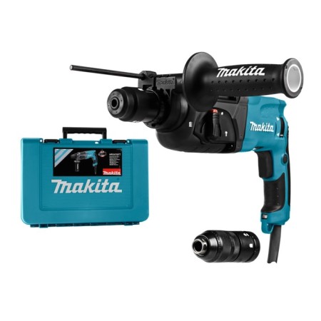 Perforator Makita HR2470FT, 780 W, SDS+, 3 modes, 2.7 J, case, used cartridge-2
