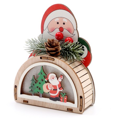 New Year! Santa Claus background, 12x11x2.5 cm-1