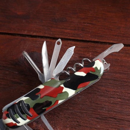 Knife Swiss camouflage 12V1-3