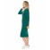 Female dress, size Xs, emerald color