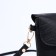 Bag-clate on magnet, long belt, black color