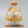 Bag Gift Organza "Golden City", 16 x 24 cm +/- 1.5 cm, New Year