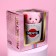 Set "Dream", soft toy in a mug, bear, color mix