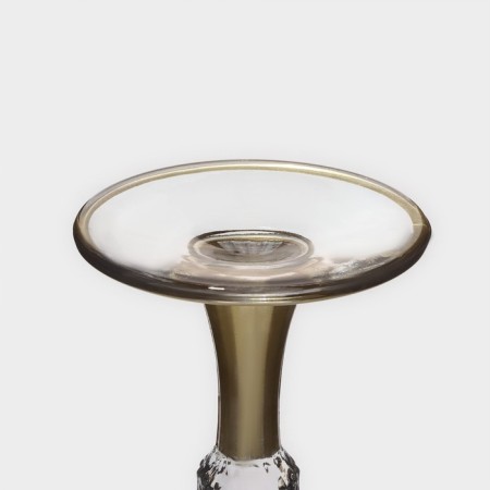 Glass "Triumph", 300 ml, 8.5 × 18.5 cm, green color-3