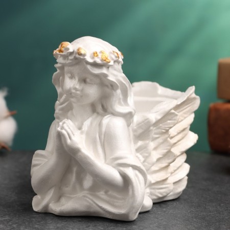 Summary "Praying Angel" 10.5x7.5x9cm, mother -of -pearl-2