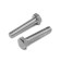 Bolt bolt master, with a hexagonal head, galvanized, Din933, M8x50 mm, 4 pcs