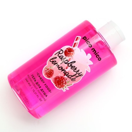 Shower gel, 440 ml, aroma of raspberry lemonade, Pico Mico-2
