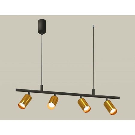 Ambrella Light, Traditional Diy, XB9002330, Gu5.3, Black Black Sand, Gold, Yellow Polished