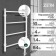 Electric towel Zein PE-04, "Classic", 400x600 mm, 4 crossbars, white