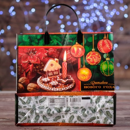Package "Festive paints", soft plastic, 30x30 cm, 150 μm-2
