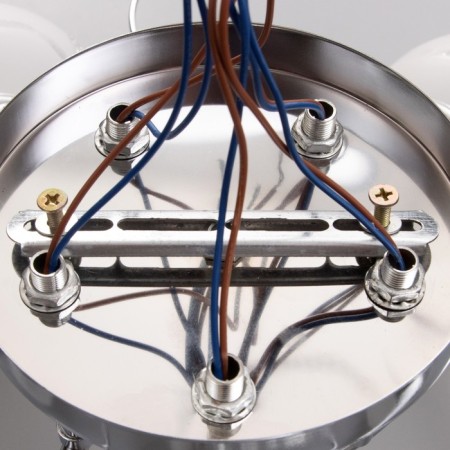 Vega chandelier 5x40W E27 Chrome Model: 2612357-8
