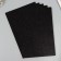 A set of glitter foamiran (5 sheets) 2 mm, 20x30 cm, black