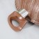 Kazan kantry, 4 l, d = 28 cm, glass cover, plastic handles, anti -stick coating, brown color