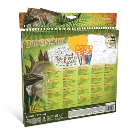 Dinosart coloring set-1