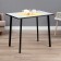 Dining Modern Mini Laksi, 892x585x750, black /cement