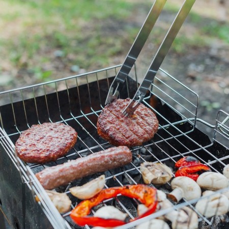 Maclay barbecue set: knife, fork, tongs, 33 cm-10