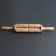Massage for the back of "corn", d = 6.5 × 42 cm, wooden