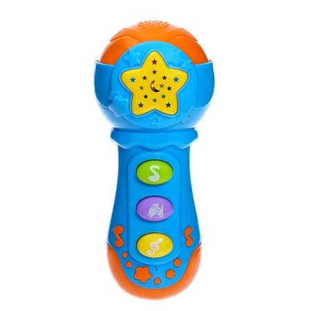Musical toy "Microphone", light and sound effects-2