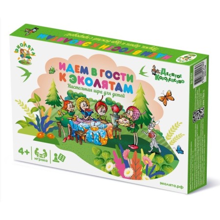 Board game "We are going to visit eco -stores"-2
