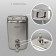 Liquid soap dispenser 8610, 1 l, metal, chrome