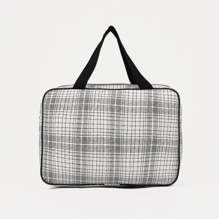 Lightning cosmetic bag, gray color-1