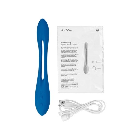 Multifunctional vibrator for Satiffyer Elastic Game steam, blue color-18