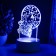 Lumber "Wolf" LED white 12x9.5x16 cm Risalux
