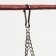 Swing for rodents on chains, 8.5 x 7 cm, foamed PVC, blue