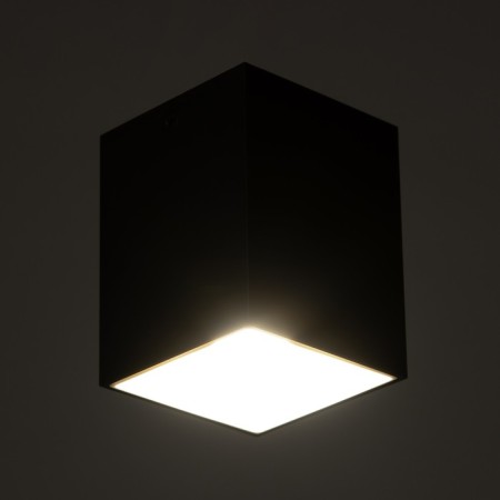 Lamp "Cube" LED 4000K 10W DIM220 Black white 7.5x7.5x9.5cm-2
