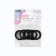 Karabin ring, d = 20/28 mm, thickness - 4 mm, 5 pcs, black color